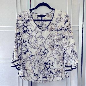 WHBM spring blouse